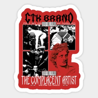 The Complacent Artist Sticker